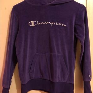 Girls Champion Authentic Purple Sweatshirt size M
